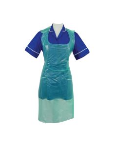 Shield A1G/R Green Medium Duty Standard Length Aprons on a Roll