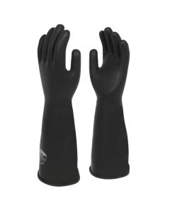 Shield GI/104 Black Latex Rubber Industrial Glove (45cm)