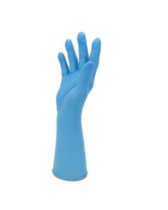 Bodyguards GL891 Blue Long Cuff Powder Free Examination Glove