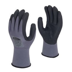 Polyco Polyflex Plus Nylon Glove with Foamed Nitrile Palm Coating