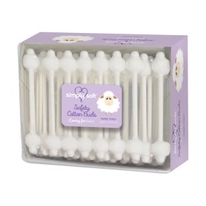 Simply Soft Baby Cotton Safety Buds