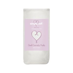 Simply Soft Oval Cotton Cosmetic Pads