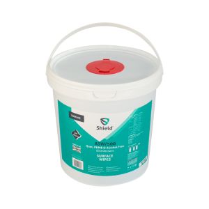 Shield ASW/500 PHMB & Alcohol Free Disinfectant Wipes (500)