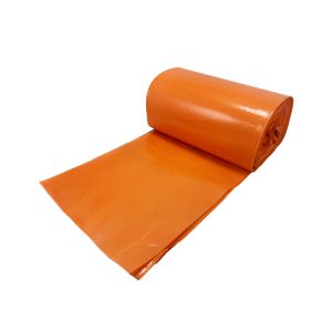 AT25/M085 Orange Heavy Duty Clinical Waste Sacks on a Roll (90L, 10kg)