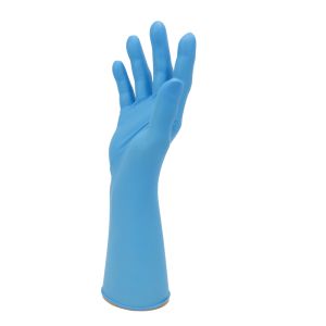 Bodyguards GL891 Blue Long Cuff Powder Free Examination Glove