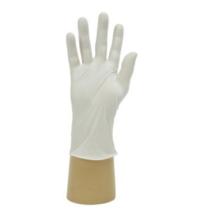 HandSafe GN63 Cream Stretch Vinyl Powder Free Examination Glove