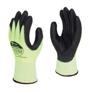 Polyco Matrix Green PU Cut Resistant PU Palm Coated Glove