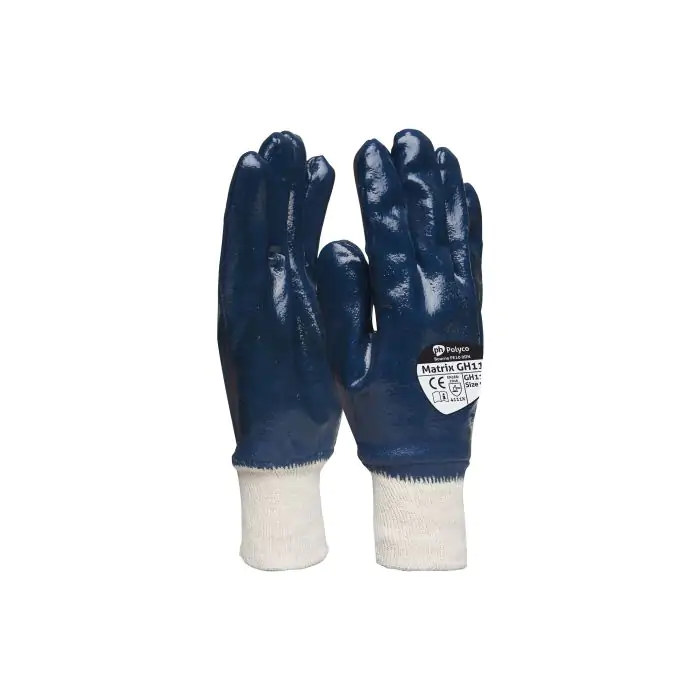  GH Heavy Duty Nitrile Reusable Work Gloves, All