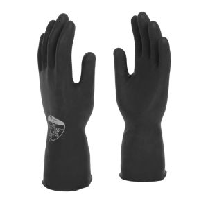 Jet™ 31cm Heavy Duty Natural Rubber Flock Lined Glove