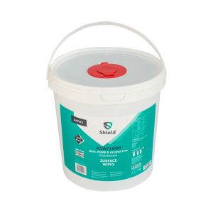 ASW/1000 Shield® PHMB & Alcohol Free Disinfectant Wipes (1000)