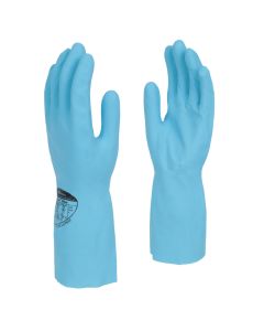 Pura™ Blue Nitrile Flocklined Glove