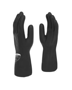 Maxima™ 30cm Heavy Duty Flock Lined Natural Rubber Glove