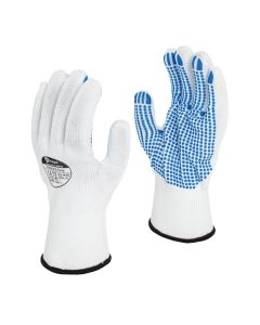 Matrix® D Grip White PVC Dot Palm Coated Glove