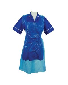 A3B/R Shield® Blue Standard Length Disposable Aprons on a Roll