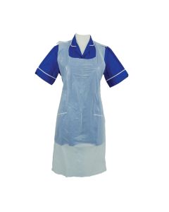 A3W/R Shield® White Standard Length Disposable Aprons on a Roll