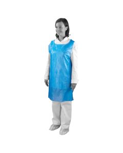 A3/B Shield® Blue Standard Length Disposable Aprons in a Pack