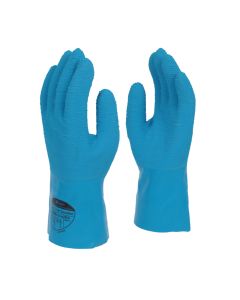 Blue Grip® Crinkle Latex Gauntlet