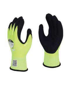 Grip It® Oil C5 High Visibility Cut Resistant Glove with Dual Nitrile Coating