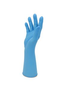 GL891 Bodyguards® Blue Long Cuff Powder Free Examination Glove