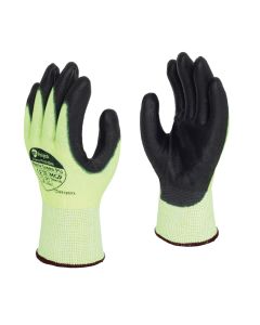 Matrix® Green PU Cut Resistant PU Palm Coated Glove