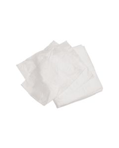 White Light Duty Pedal Bin Liners in a Pack (10L)