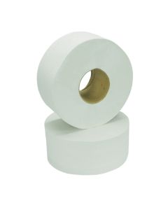 PJBC150 Fine Touch White 2ply Mini Jumbo Toilet Rolls (150m)